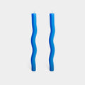 Wiggle Candle Sticks by Lex Pott - Blue (2 pack)