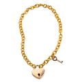 FEAST Jewelry- Heart Lock Necklace