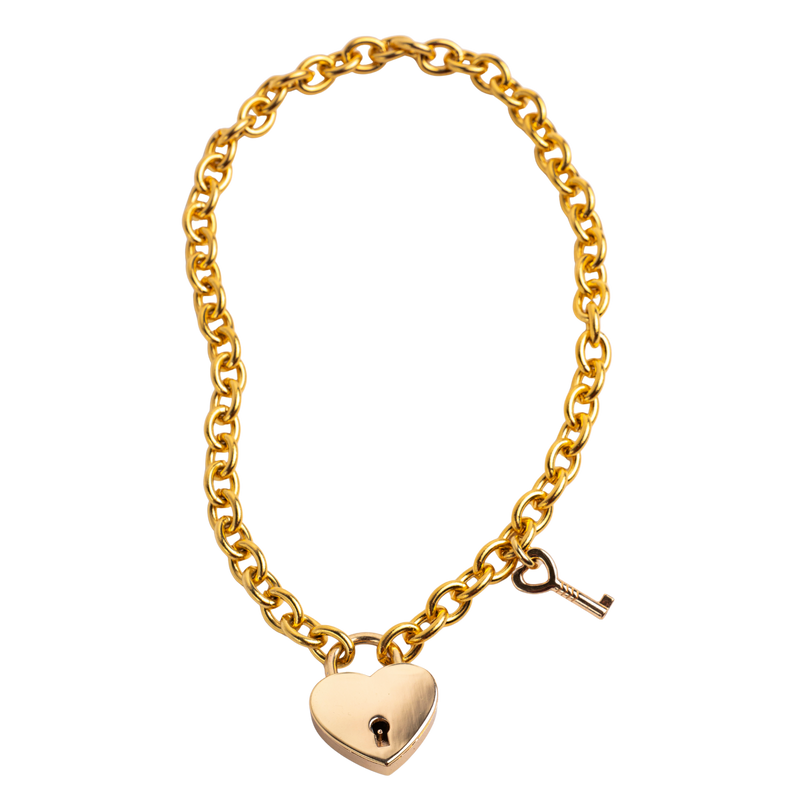 FEAST Jewelry- Heart Lock Necklace