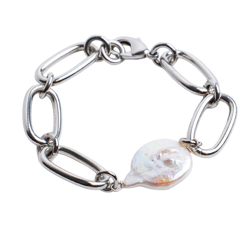 FEAST- Coin Pearl Bracelet