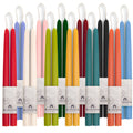 Beeswax Taper Candles – Dripless & Handmade in USA: Raw / 12"
