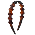 Tortoise Shell Scalloped Headband