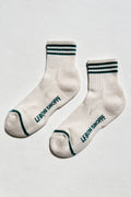 Girlfriend Socks: Hunter Green