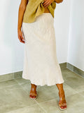 Linen Flare Skirt