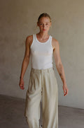 100% Organic Cotton Ribbed Tank Top