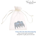 French Amie Crown Wave Small 2.5” Cellulose Handmade Interlocking Hair Claw: Silver Onyx Grey