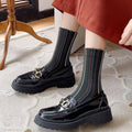 Colorblock Striped Socks