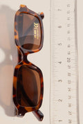 Petite Rectangle Frame Sunglasses