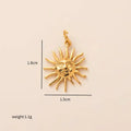 Sun Charm Stainless Steel for Charm Bar