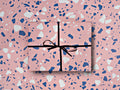 Pink Terrazzo Flat Gift Wrap