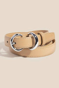 Double Ring Leather Belt