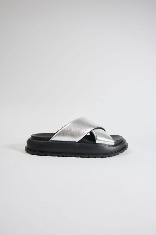Ramona Silver Sandals