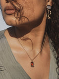 Foster Gold & Amber Necklace