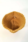 Crochet Knit Fashion Bucket Hat: BE