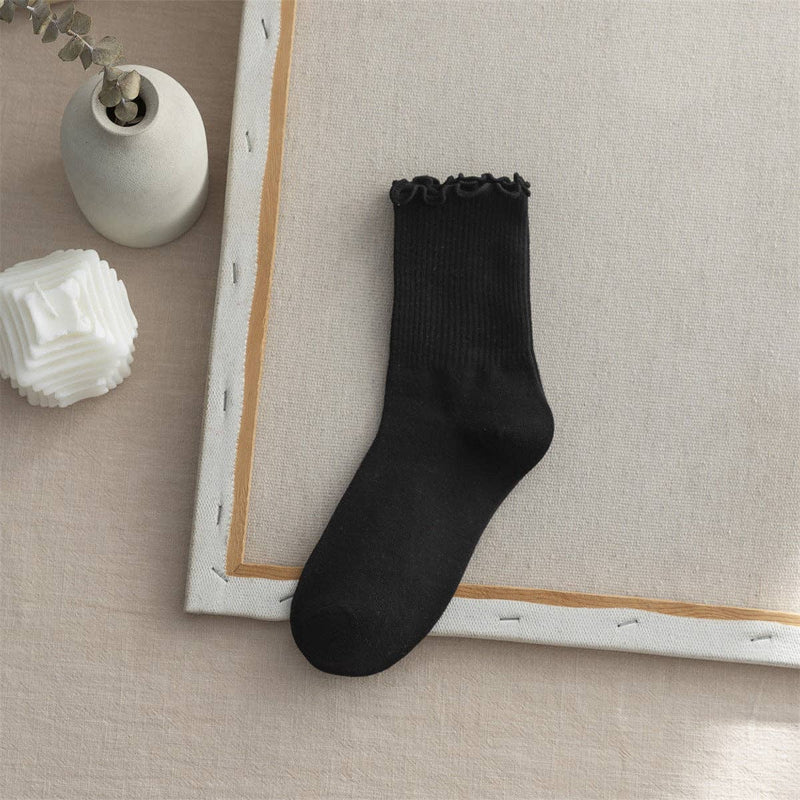Lettuce Edge Crew Socks