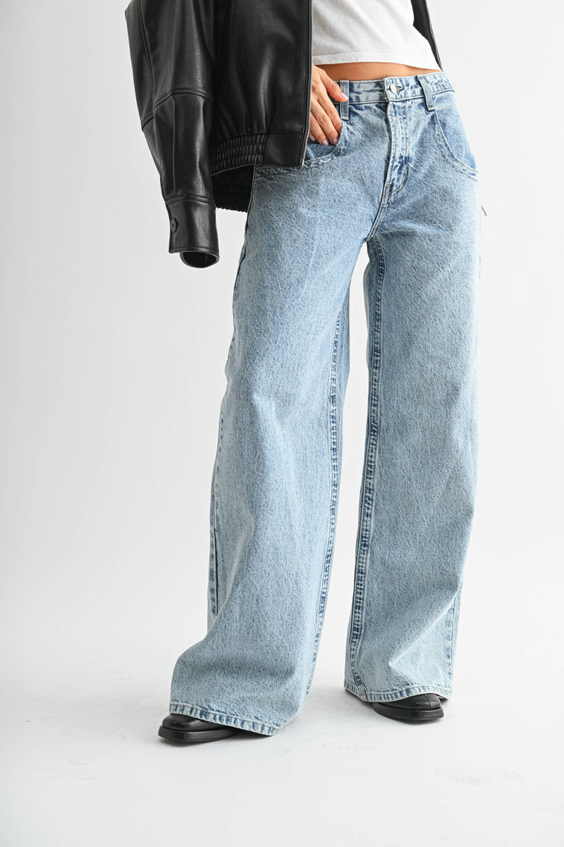 Relaxed Straight Denim