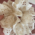 BIG LACE HOLLOW HAIR TIE SCRUNCHIES