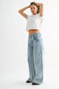 Relaxed Straight Denim