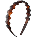 Tortoise Shell Scalloped Headband
