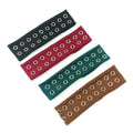 Elastic Fabric With Eyelets Punk Headwrap_CWAHA6306: Black / (OS) 1