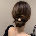 Silver Ball Hair Tie