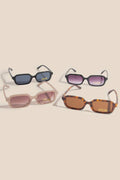 Petite Rectangle Frame Sunglasses