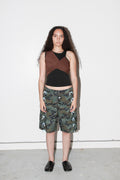 Twist Sport Tank in Onyx & Mud: Onyx & Mud / L