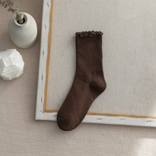 Lettuce Edge Crew Socks