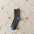 Colorblock Striped Socks