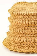 Crochet Knit Fashion Bucket Hat: BE