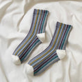 Colorblock Striped Socks