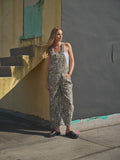 Slouchy Leopard Overalls