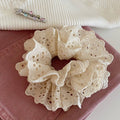 BIG LACE HOLLOW HAIR TIE SCRUNCHIES