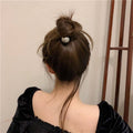 Silver Ball Hair Tie