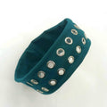 Elastic Fabric With Eyelets Punk Headwrap_CWAHA6306: Black / (OS) 1