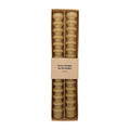 Set of 2 Long Ring Tapered Candles