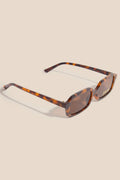 Petite Rectangle Frame Sunglasses