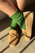 Breezy Sneaker Socks in Avocado