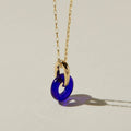 Anna Necklace - Cobalt: 18"