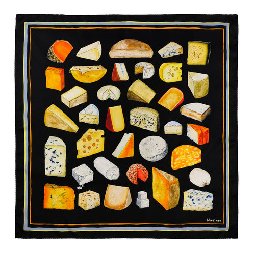 Blue Green accessories Cheese Lover Scarf