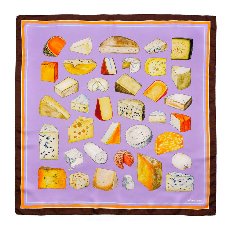 Blue Green accessories Cheese Lover Scarf