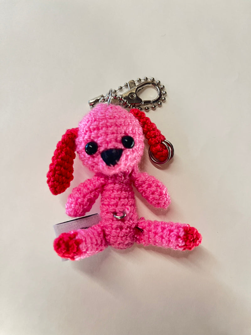 Stahl Knit Animal Keychain