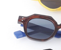 Bolted Retro Geometric Sunglasses