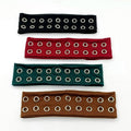 Elastic Fabric With Eyelets Punk Headwrap_CWAHA6306: Black / (OS) 1