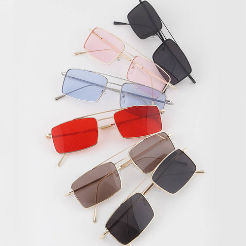 Unique Aviator Sunglasses: Mix Color