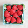 Strawberry Beeswax Birthday Candles: 10