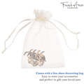 French Amie Crown Wave Small 2.5” Cellulose Handmade Interlocking Hair Claw: Silver Onyx Grey