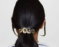 onyx hair clip on black hair