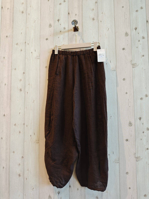 Linen Balloon Pants