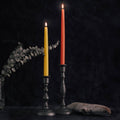 Beeswax Taper Candles – Dripless & Handmade in USA: Burgundy / 12"